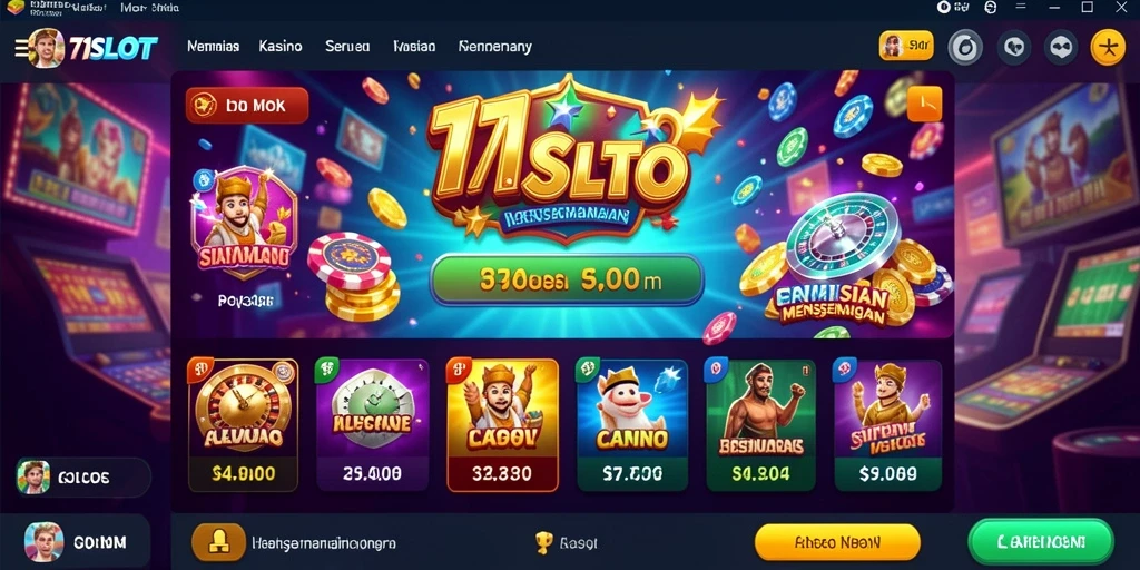 Tampilan menawan gameplay slot 171SLOT yang seru.