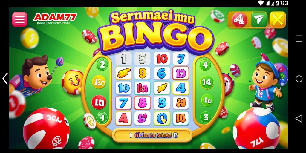 Tampilan gameplay Bingo yang menarik di ADAM77.