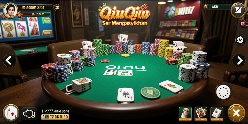 Tampilan gameplay QiuQiu yang menarik dan penuh aksi.
