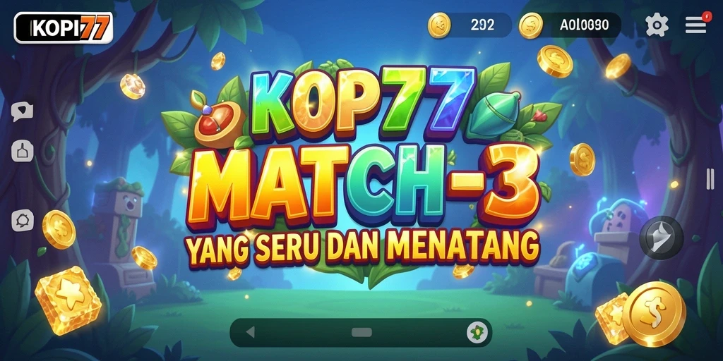 Gameplay menarik KOPI77 yang menunjukkan keseruan mencocokkan kopi.