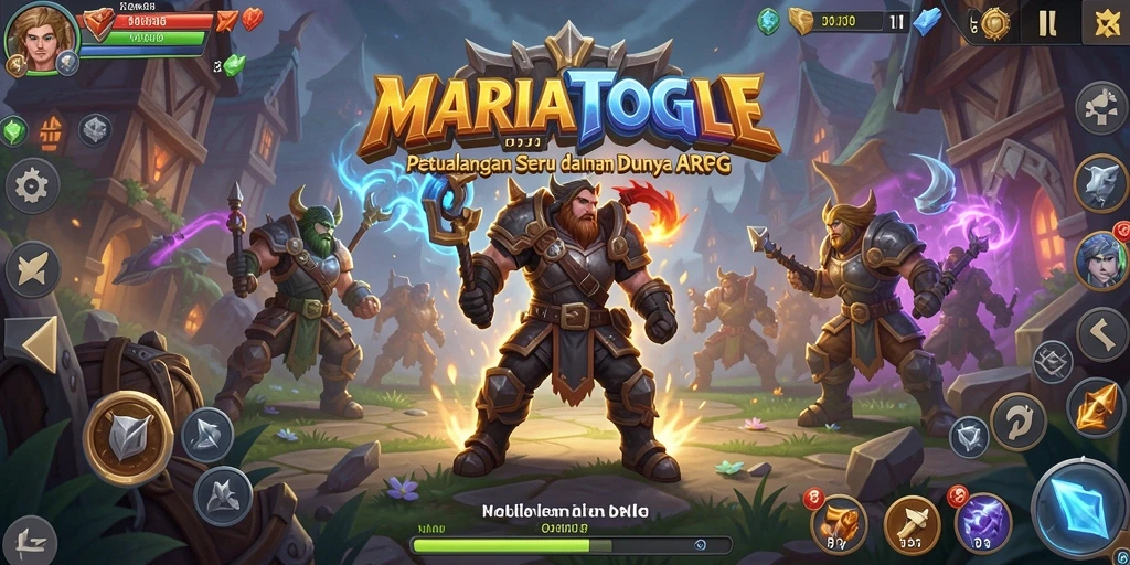 Screenshot gameplay MARIATOGEL menunjukkan aksi seru dan grafik yang menawan.
