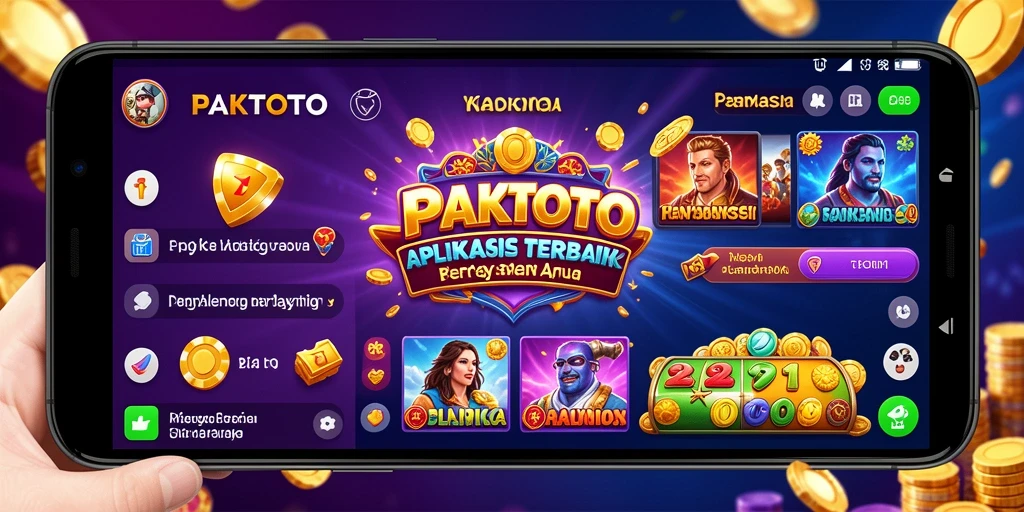 Screenshot PAKTOTO menampilkan gameplay Kasino yang menarik dan interaktif.