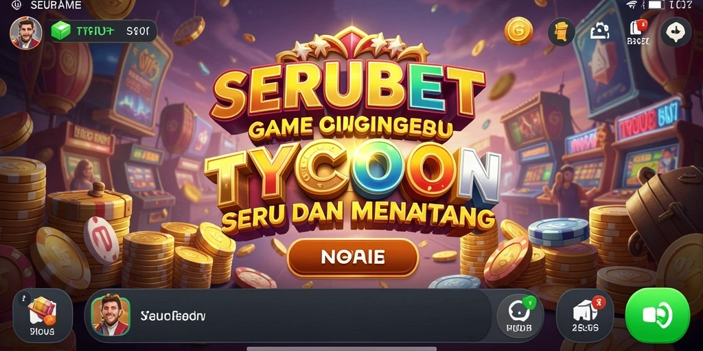 Tampilan screenshot SERUBET menampilkan pengalaman bermain Tycoon yang seru.