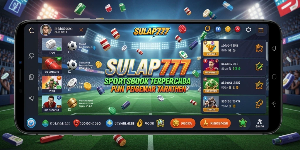 Tangkapan layar gameplay SULAP777 menampilkan taruhan olahraga secara real-time.