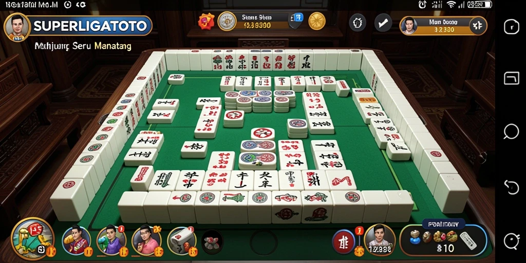Tampilan gameplay SUPERLIGATOTO yang penuh strategi dan keseruan.