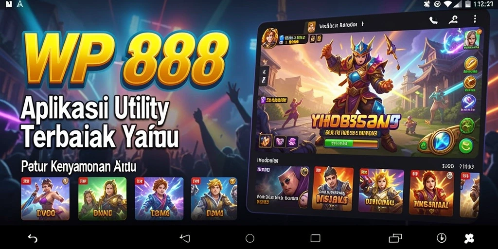 Tampilan antarmuka WP888 yang modern dan fungsional.